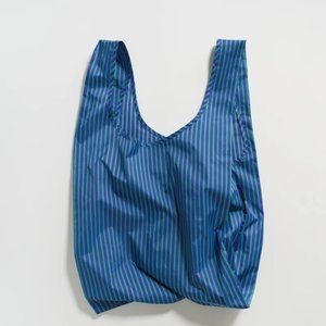 BAGGU Reusable Grocery Bag - Cobalt and Jade